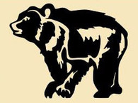 18 x 24 inch Black powder coated 16 gauge steel and will not rust, great for indoor and outdoor decor.