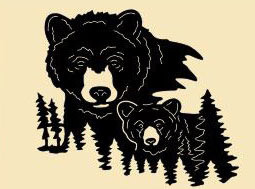 18 x 14 inch Black powder coated 16 gauge steel and will not rust, great for indoor and outdoor decor.