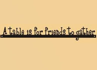 23 x 3 inch Black powder coated 16 gauge steel and will not rust, great for indoor and outdoor decor.