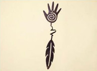 16 x 5 inch  powder coated Black 16 gauge steel and will not rust, great for indoor and outdoor  decor.