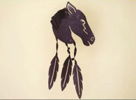 20 x 11 inch  powder coated Black 16 gauge steel and will not rust, great for indoor and outdoor  decor.