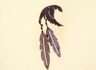 16 x 6 inch  powder coated Black 16 gauge steel and will not rust, great for indoor and outdoor  decor.