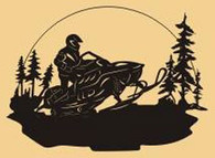 18 x 24 inch  powder coated Black 16 gauge steel and will not rust, great for indoor and outdoor  decor.