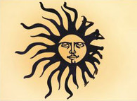 16 x 16  inch Black 16 gauge steel powder coated and will not rust, great for indoor or outdoor decor.