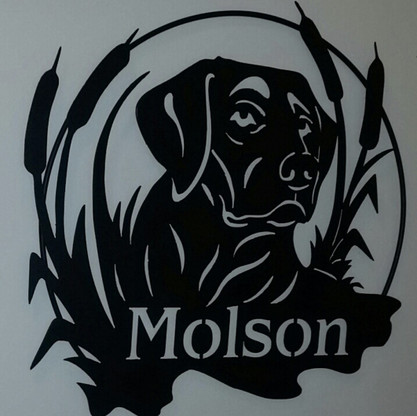 15 x 15 black powder coated 16 gauge steel that will not rust, great for indoor or outdoor décor.