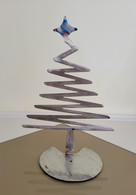 Christmas tree on base