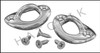 L4116 ROPE EYE OVAL SET, COPING MOUNT CH CHROME W/SCREWS   CMP 25568-700