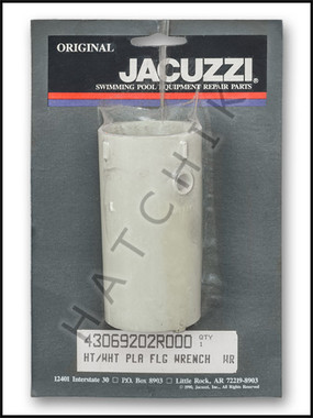 M1067 JACUZZI 43-0692-02-R HT/WHT PLASTIC FLANGE WRENCH