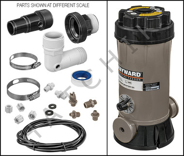 C1057 HAYWARD CL220ABG CHLORINATOR OFF-LINE FOR ABOVE GROUND POOL