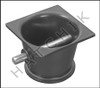 N1181 PLASTIC BLACK CUP ANCHOR W/ SS BAR SS BAR