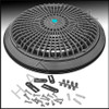 N1887 AQUASTAR 10" SUCT. COVER DRK GREY W/UNI ADAPTER RING AND MUD FRAME