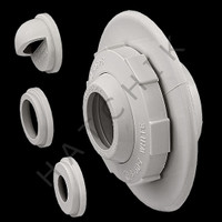 N5147 SWIMQUIP EYEBALL WHITE 1-1/2" COLOR: WHITE #8434-0000