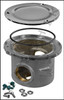 O1171 FROST DECK BOX A41192-2 1" HUB W/THREE 1" TAPS       U.L.