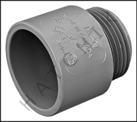 O1192 UL MALE ADAPTER 1" SCH 40 SLIP X MPT