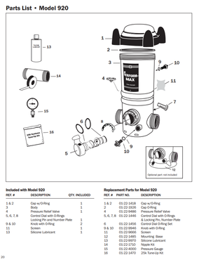 C1233 KING 01-22-1456 CONTROL DIAL O-RING SET 100/130/5100 FEEDER