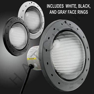 O2440 JANDYWHITE 500W LIGHT 120V 100' W/100'(PLASTIC FACE RING) WPHV500WP100