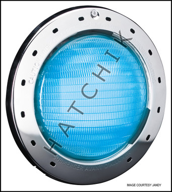 O2502 JANDY LED POOL LIGHT 120V 50' 50W COLOR LIGHT W/S.S. FACE RING