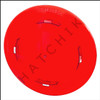 O4098 STA-RITE LENS COVER LARGE RED LENS COVER - LARGE COLOR: RED