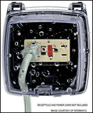 O4169 INTERMATIC WEATHERPROOF RECEPTACLE COVER