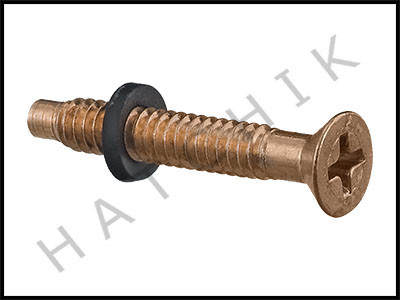 AMERICAN #791048 LIGHT SCREW W/CAPTIVE GUM WASHER