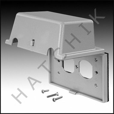 O9010 TAYMAC SAFETY ENCLOSURE, STD OUTLET COVER,HORIZONTAL MOUNT