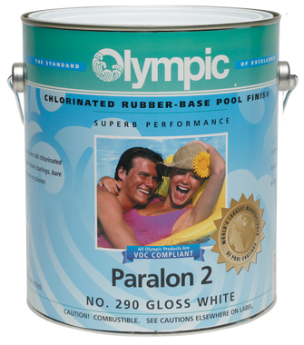 Q1005 PAINT-5 GAL CAN PARALON 2 KELLY #290 COLOR: WHITE