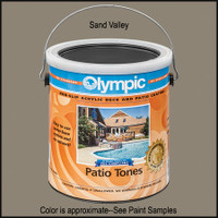 Q3010 PAINT-1 GAL CAN PATIO TONES KELLEY #465 COLOR: SAND VALLEY