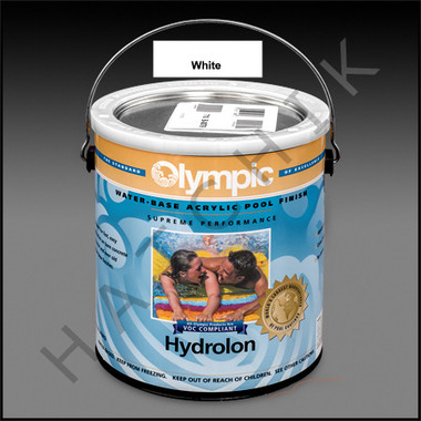 Q5010 PAINT-1 GAL CAN HYDROLON WHITE KELLEY #710 COLOR: WHITE