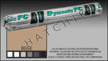 S1000 DYMONIC FC 20 OZ.SAUSAGE BEIGE COLOR:BEIGE (REPL. VULKEM #921)