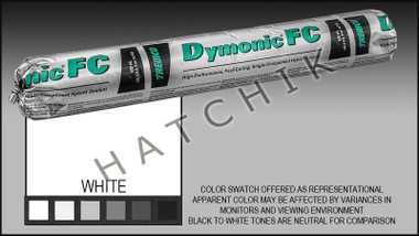 S1002 DYMONIC FC 20 OZ. SAUSAGE COLOR: WHITE (REPL. VULKEM #921)