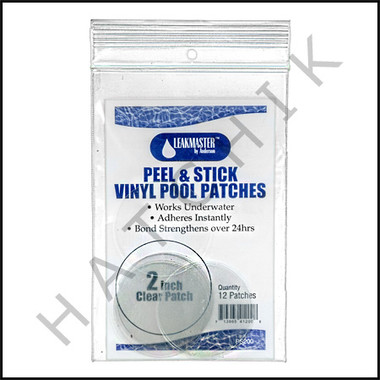 S1073 PEEL & STICK VINYL PATCHES 2" PACK OF 12