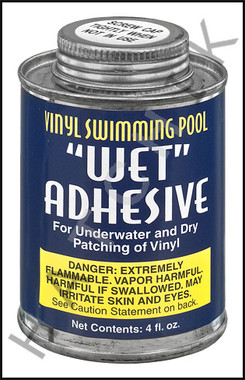 S1090 VINYL ADHESIVE "WET"-4 OZ CAN #30277