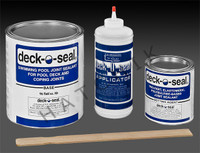 S1221 DECK-O-SEAL POUR GRADE 96OZ COMPLETE KIT COLOR: GREY