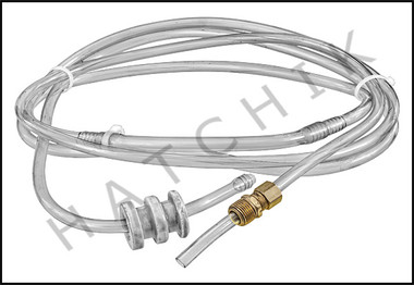 C1387 ROLA-CHEM #523252 COMP. HOSE ASSY, SILICONE FOR RC-25