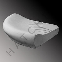 T1125G COPING STONE - DQ 1' REVERSE RADIUS - SINGLE DIAMOND