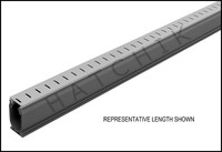 T1521 STEGMEIER DECK DRAIN 10' GREY W/REMOVABLE TOP "GREY" 80FT/CS