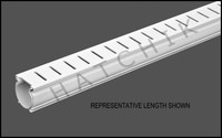 T1565 QUAKER PAVER DRAIN 2"X 10' WHITE DRAIN SYSTEM (8 PER CASE)