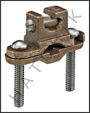 T1610 CMI JRD GROUND CLAMPS FOR REBAR AND PIPE (FITS  3/8" TO 1")