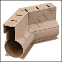 T1703 QUAKER DECK DRAIN INSIDE 45 TAN DECK DRAIN  COLOR: TAN