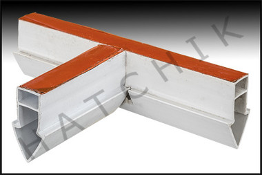 T1760 QUAKER EXPANSION JOINT TEE WHITE COLOR: WHITE    N/A