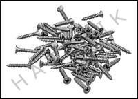 T1994 NDS #529 S.S. SCREW (BAG OF 64) MINI CHANNEL DRAIN (BAG OF 64)