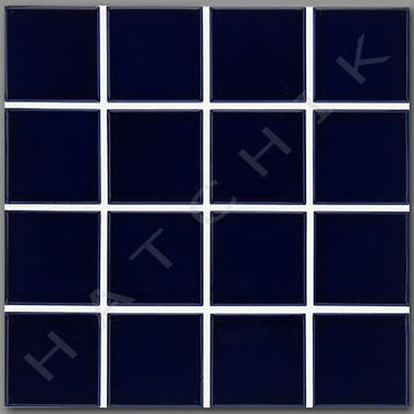 T4345 TILE - DISCOVERY SERIES DSF-50 COBALT BLUE 3" X 3" (20/CS)