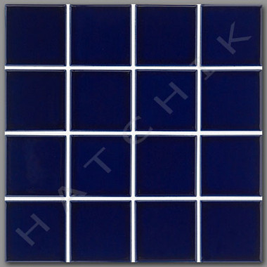 T4370 TILE-MARINE FIELD #M350 COLOR:COBALT BLUE 3X3 (20/CS)