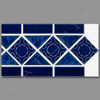 T4609 TILE-LISTELLO SERIES L-435 S PACIFIC BLUE