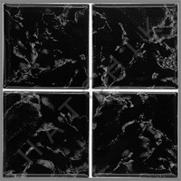 T4823 TILE- POOLS STAR 6" X 6" PSR4000 BLACK