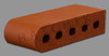 T7002 BRICK COPING  SBN  SUNSET RED 3-1/2" X 2-3/16" X 9