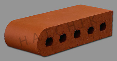 T7002 BRICK COPING  SBN  SUNSET RED 3-1/2" X 2-3/16" X 9