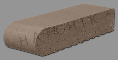 T7116 BRICK COPING-SBN-COBBLESTONE 3-5/8 X 11-5/8 X 2-1/4  #510