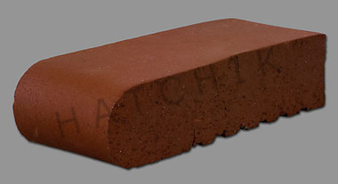 T7117 BRICK COPING-SBN-HAVANA RED 3-5/8 X 9 X 2-1/4    #250