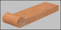 T7143 BRICK COPING - SAFETY GRIP - CHINO 3-5/8 X 12-1/2 X 1-1/4  #600